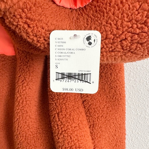 NWT Free People Movement Lead The Pack Fleece Jacket Size Small - Picture 9 of 12